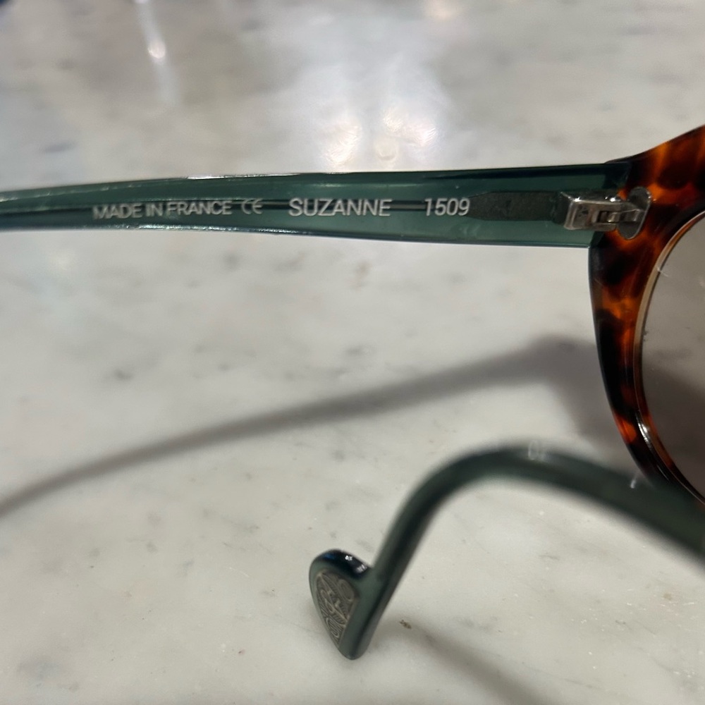 Anne Et Valentin Suzanne Tortoise Shell Sunglasses - image 3